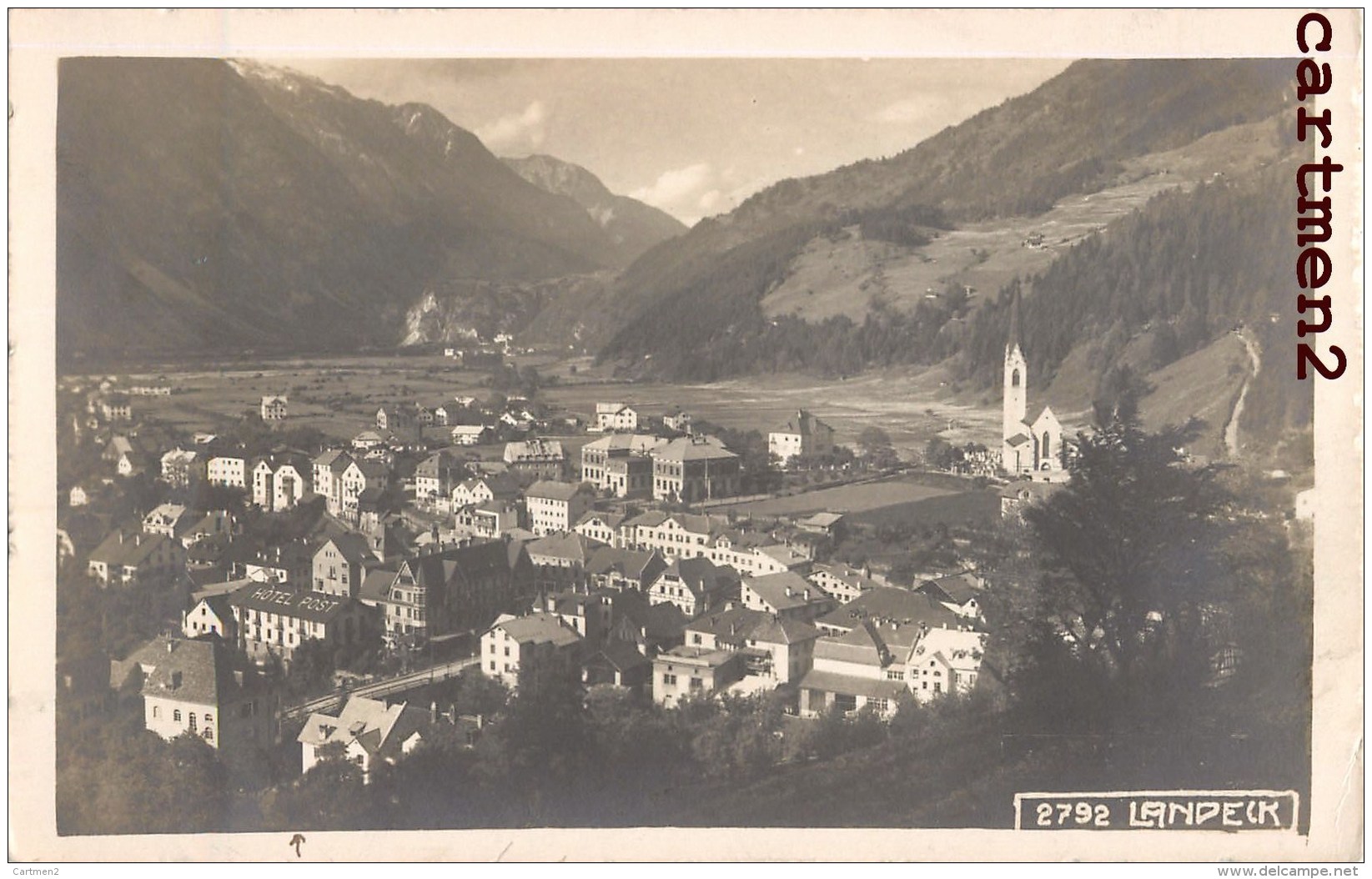 CARTE PHOTO : LANDECK TYROL AUSTRIA - Landeck