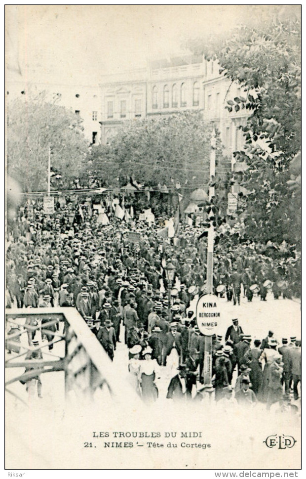 GREVE(NIMES) - Streiks