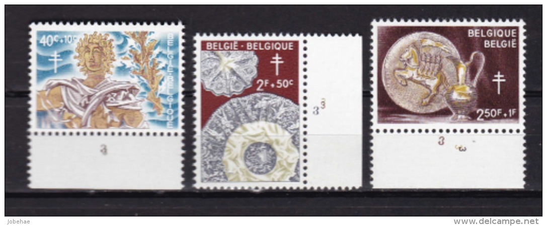 Belgie Plaatnummer COB** 1163.1168.3 - ....-1960