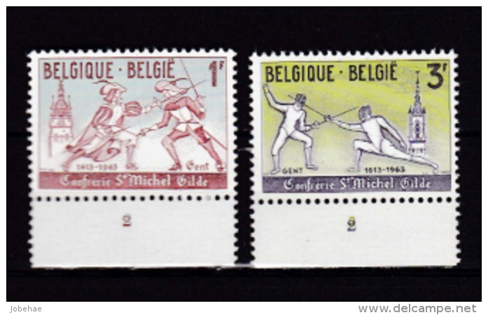 Belgie Plaatnummer COB** 1246-1248.2 - 1961-1970