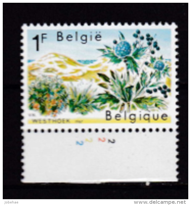 Belgie Plaatnummer COB** 1408.1409.2 - 1961-1970