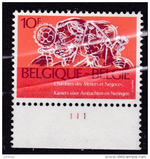 Belgie Plaatnummer COB** 1939.1 - 1971-1980