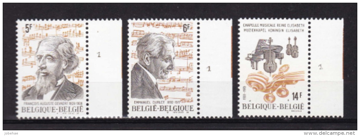 Belgie Plaatnummer COB** 1951-1953.1 - 1971-1980