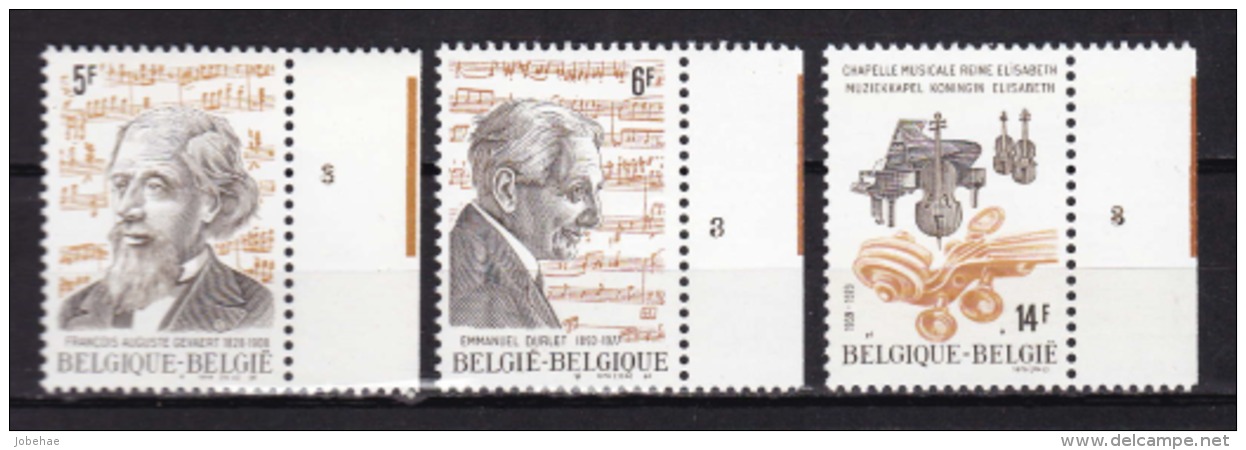 Belgie Plaatnummer COB** 1951-1953.3 - 1971-1980
