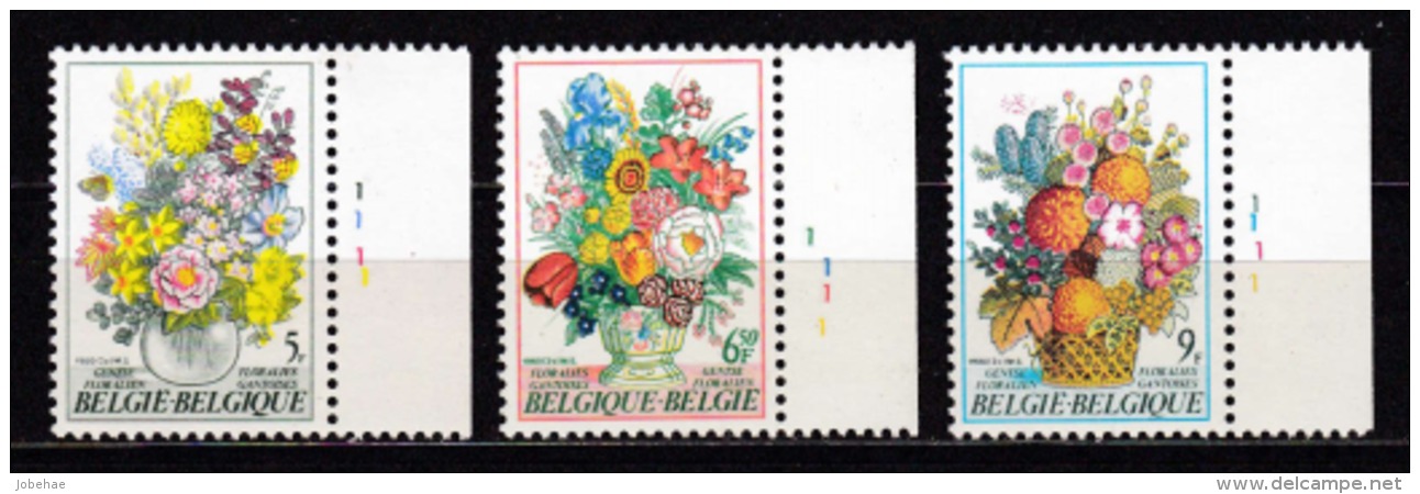 Belgie Plaatnummer COB** 1966-1968.1 - 1971-1980