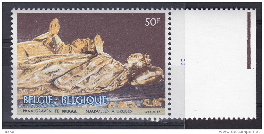 Belgie Plaatnummer COB** 2020.2 - 1981-1990
