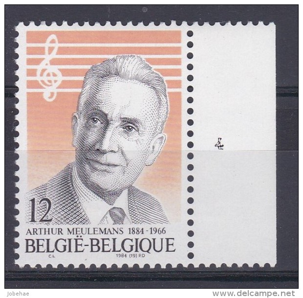 Belgie Plaatnummer COB** 2154.4 - 1981-1990