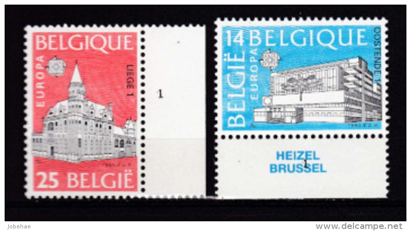 Belgie Plaatnummer COB** 2367-2368.1 - 1981-1990