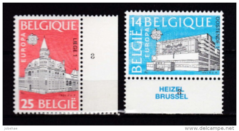 Belgie Plaatnummer COB** 2367-2368.3 - 1981-1990