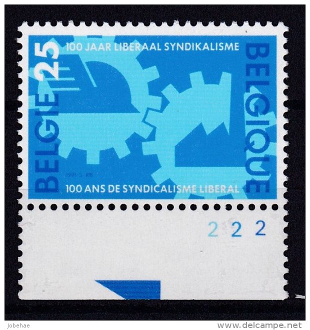 Belgie Plaatnummer COB** 2404.2 - 1991-2000