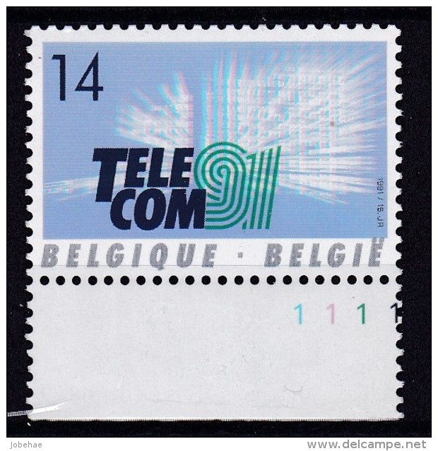 Belgie Plaatnummer COB** 2427.1 - 1991-2000