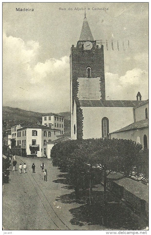 Madeira - Rua Do Aljube E Catedral - Madeira