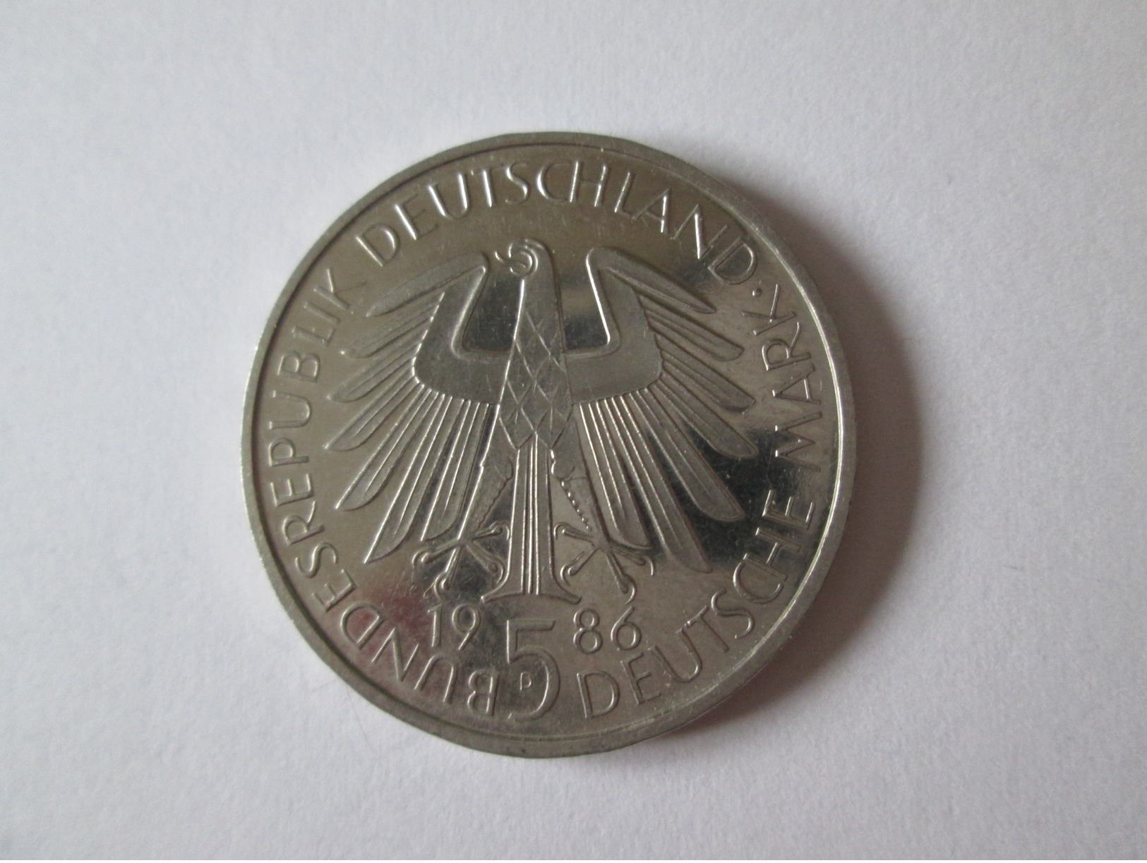 Germany/FRG 5 Mark 1986 Munich,in Very Good Condition - 5 Marchi