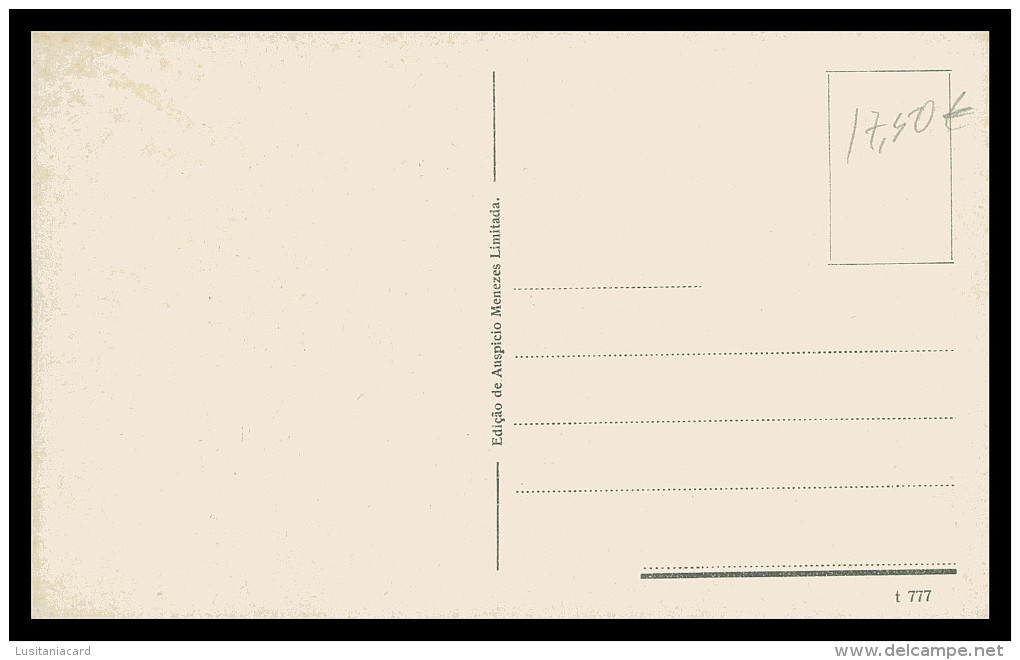 SÃO TOMÉ E PRÍNCIPE - Roça Monte Forte- Vista Parcial Da Sede (Ed. Auspicio Menezes Nº T 777) Carte Postale - Sao Tome En Principe