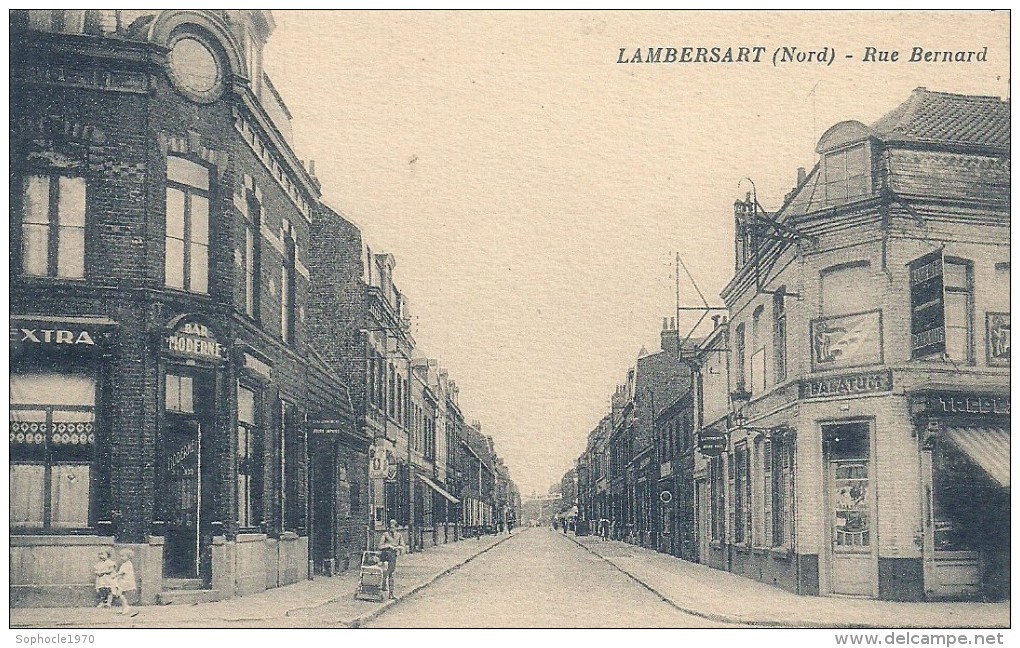 NORD - 59 - LAMBERSART - Rue Bernard - Lambersart
