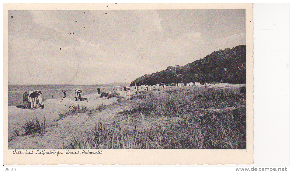 AK Ostseebad Lütjenburger Strand - Hohwacht - 1937  (25761) - Lütjenburg