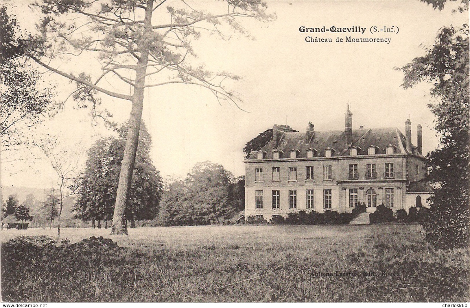 CPA - 76 - Rouen - Grand Quevilly - Château De Montmorency - Rouen