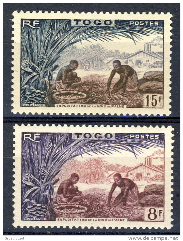 Togo 1954 Serie N. 256-257 MNH Catalogo € 3 - Andere & Zonder Classificatie