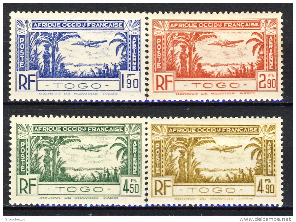 Togo Posta Aerea Serietta N. 1-4 MNH Catalogo € 3 - Altri & Non Classificati