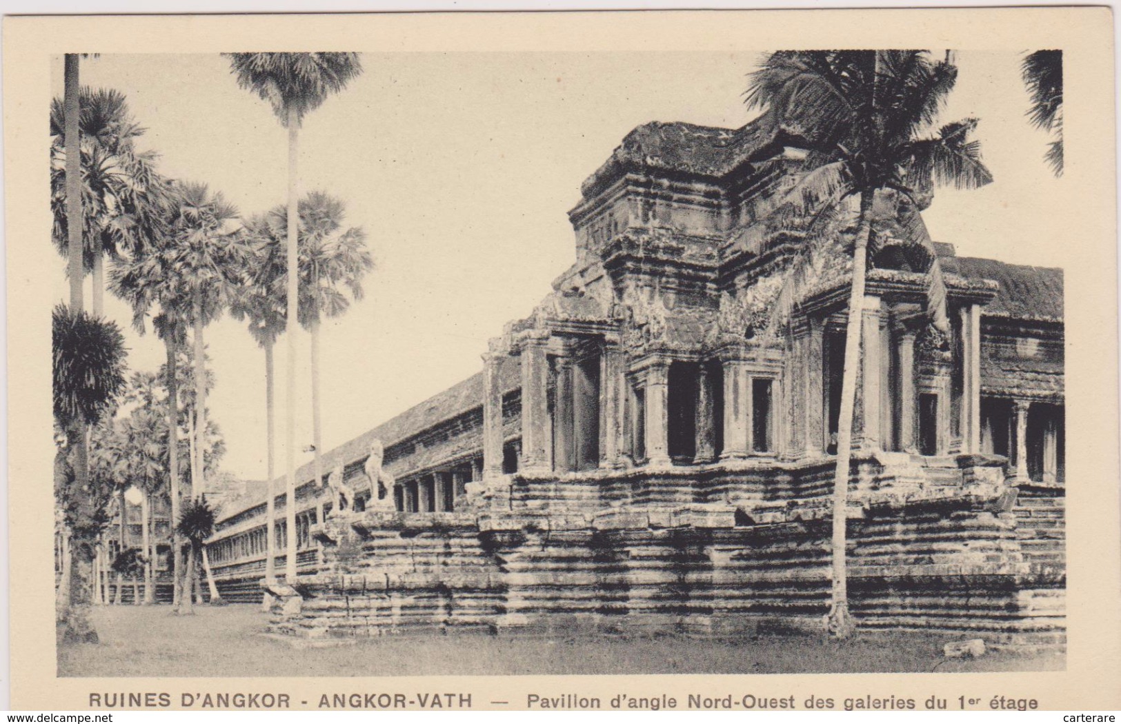 ASIE,ASIA,INDOCHINE FRANCAISE,CAMBODGE,ANGKOR-VAT,cité Impériale Religieuse Khmère,TEMPLE,photo Nadal - Cambodia