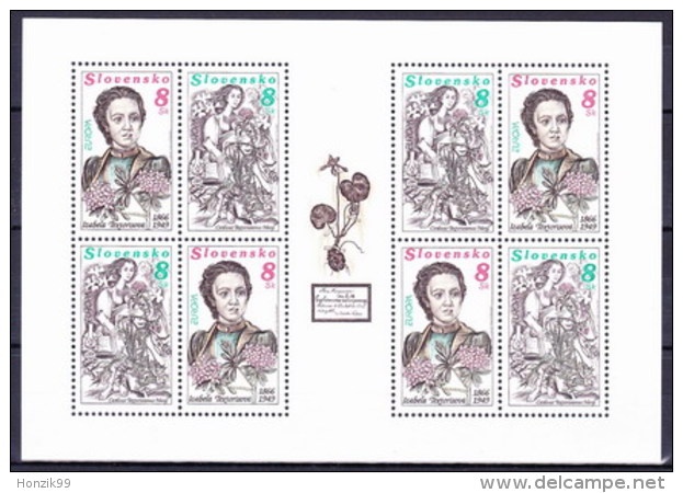 ** Slovaquie 1996 Mi 250-1 Klb., (MNH) - Hojas Bloque