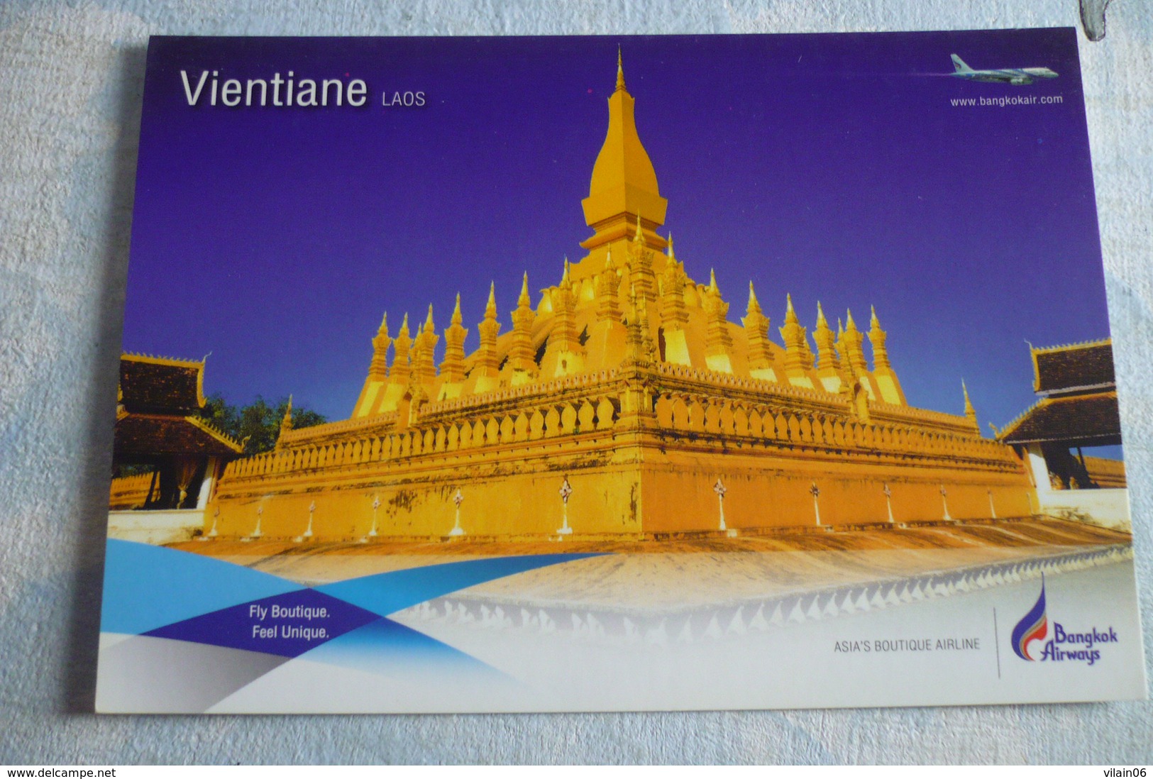 AIRLINE ISSUE / CARTE COMPAGNIE      BANGKOK AIRWAYS - 1946-....: Moderne