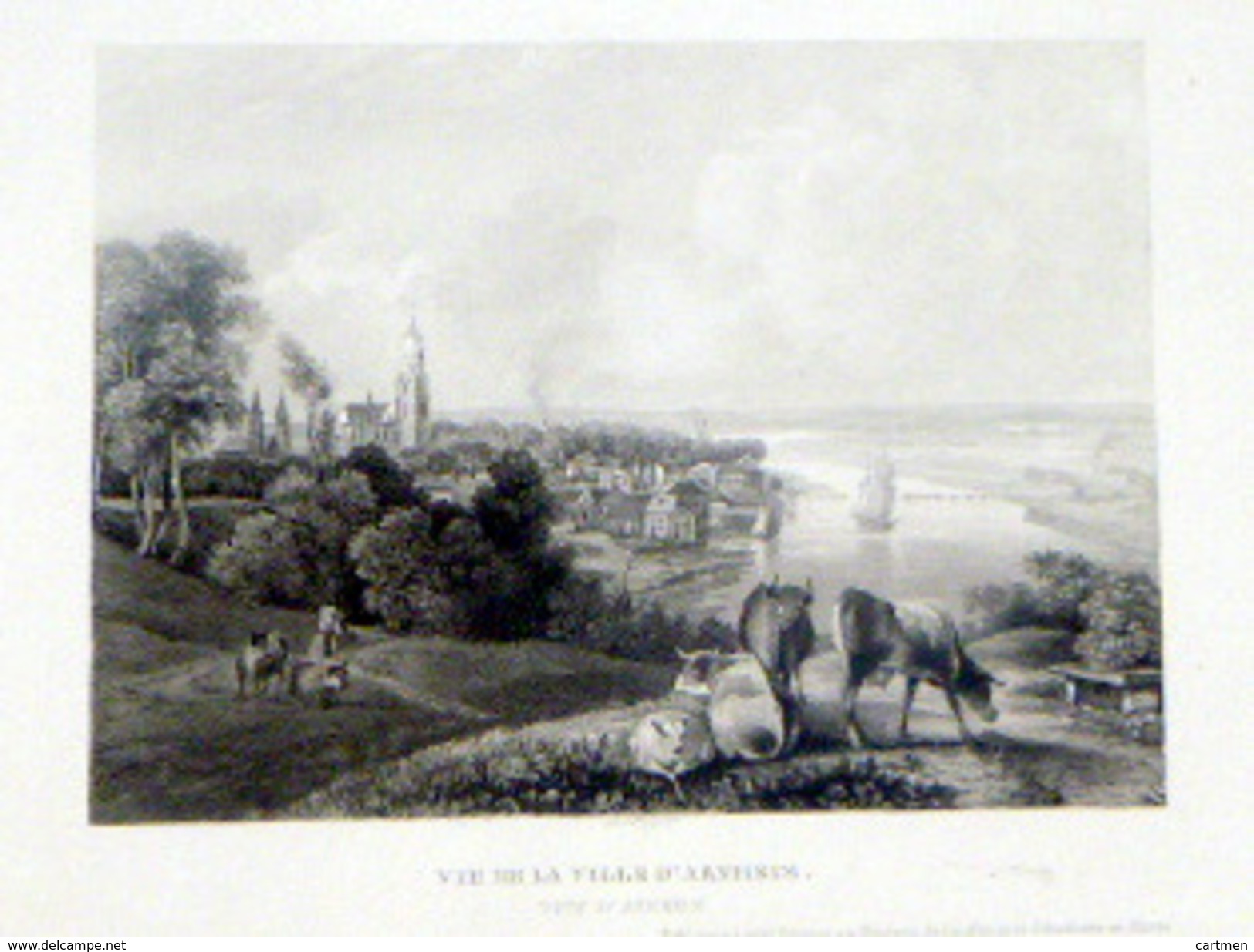 SUISSE SWISS  ARNHEIM  VUE DE LA VILLE - Estampes & Gravures