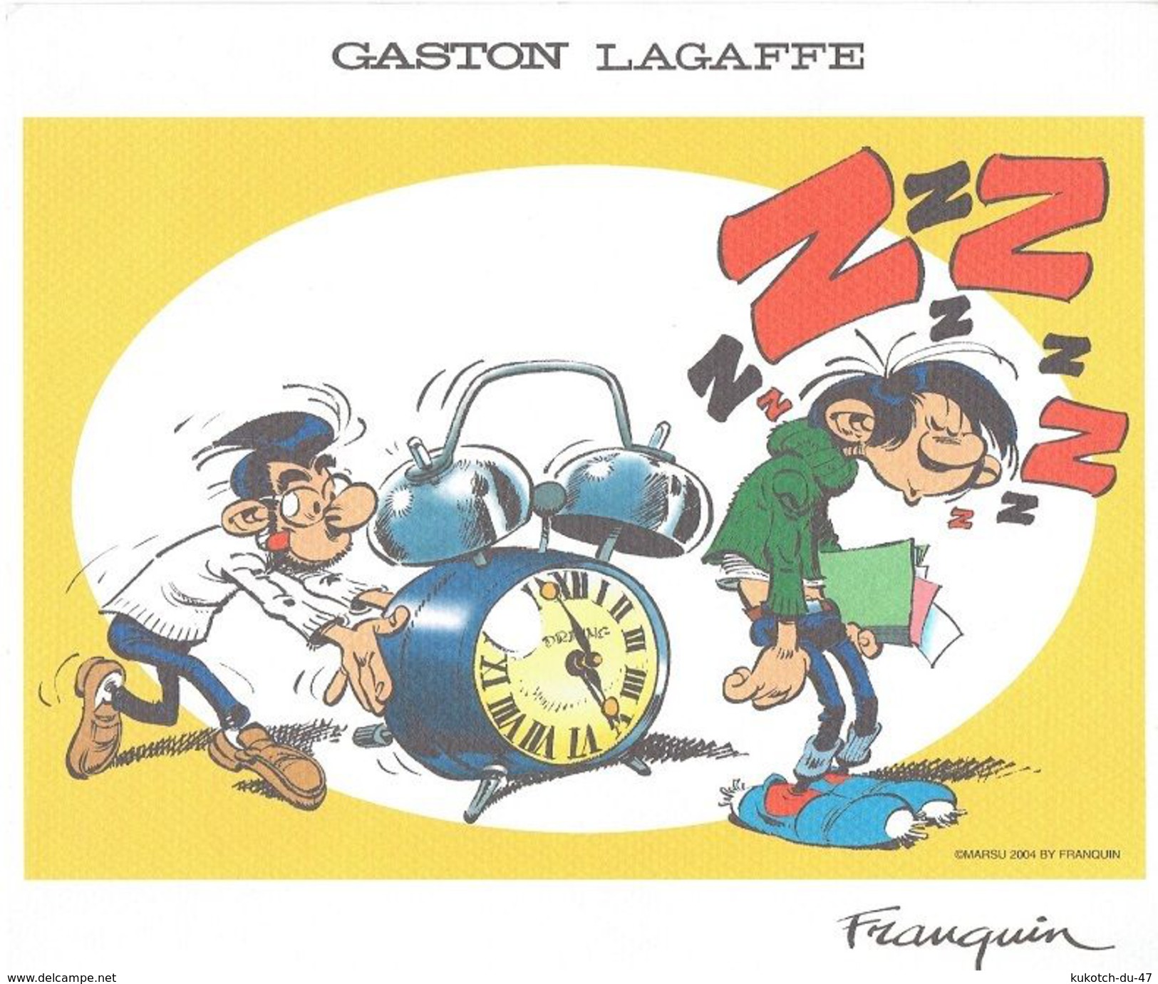 Ex Libris Gaston Lagaffe - Franquin (2004) - Illustrateurs D - F