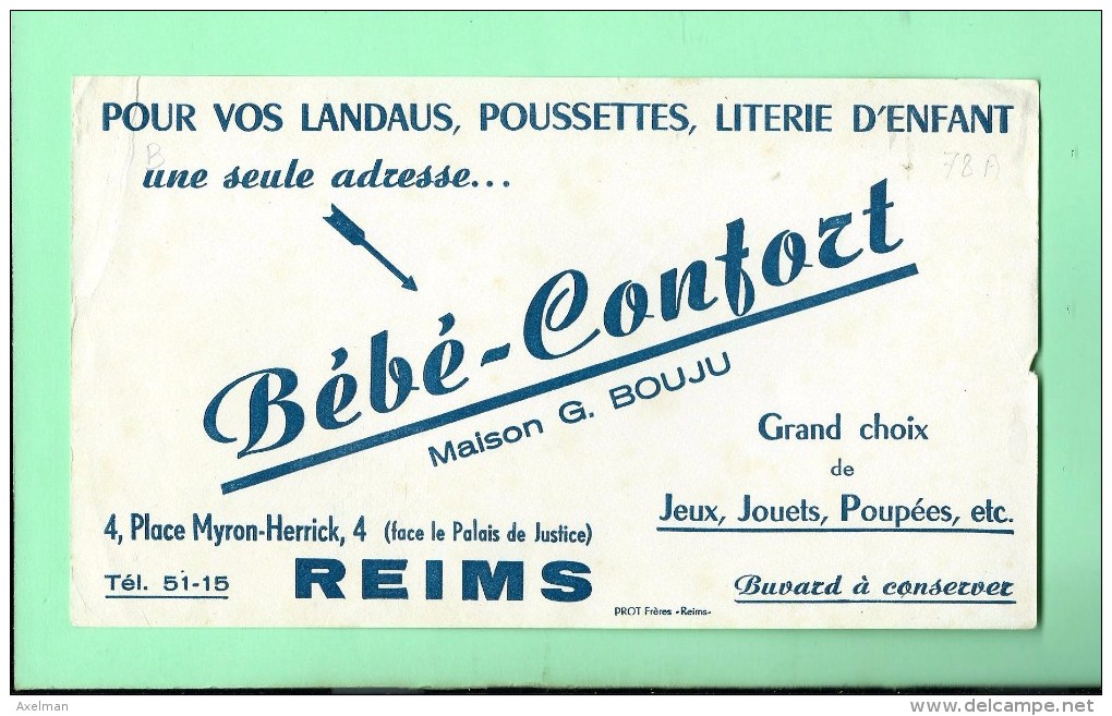 BUVARD: 21 X 12, Bebe-Confort Maison Bouju à Reims - Enfants