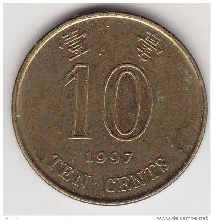 @Y@    Hong Kong   10  Cents  1997    (3769) - Hong Kong