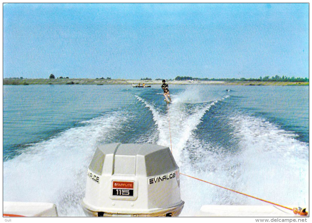 Sport  - SKI NAUTIQUE La Der Touristique ( Evinrude Moteurs Hors-bord ) *PRIX FIXE - Sci Nautico