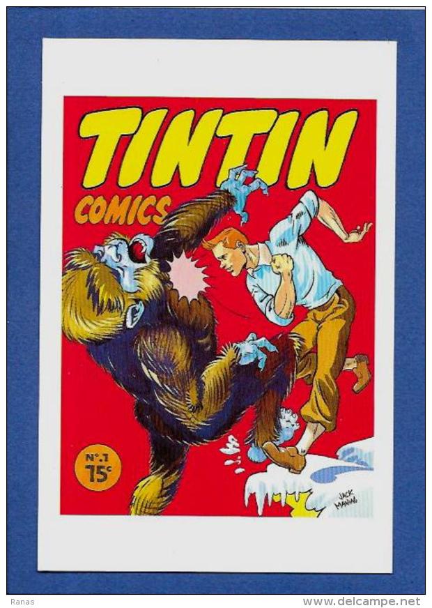 CPM Hergé Tintin Non Circulé Par MANINI - Hergé