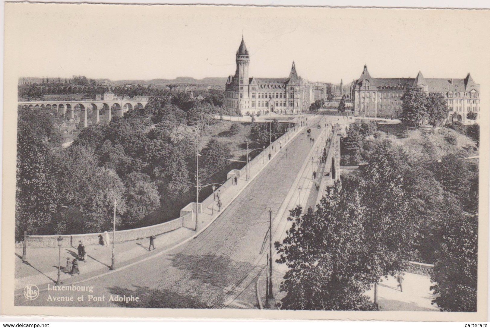 CARTE ANCIENNE,LUXEMBOURG,PONT ADOLPHE,PHOTO SCHAACK - Luxemburg - Town