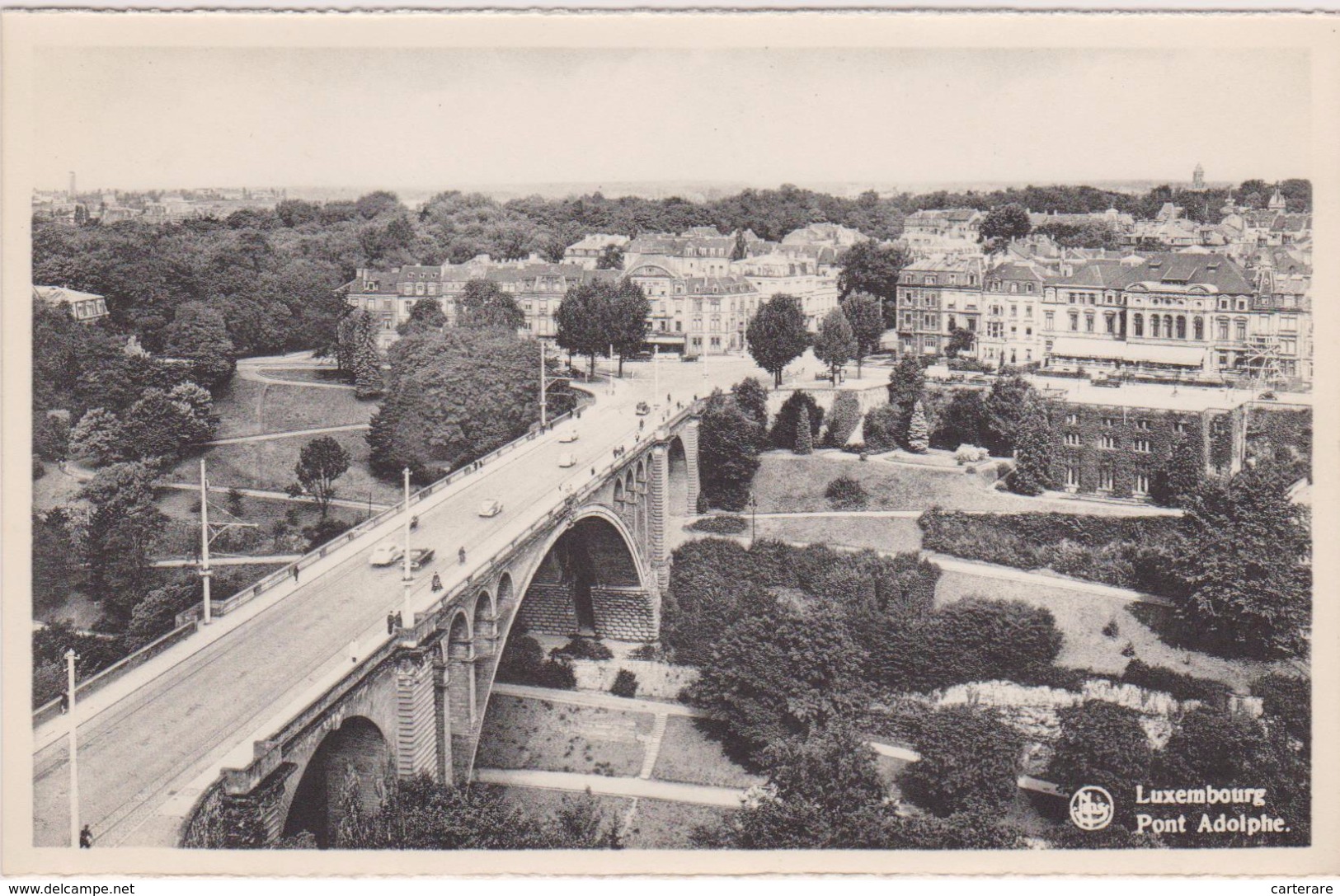CARTE ANCIENNE,LUXEMBOURG,PONT ADOLPHE,PHOTO SCHAACK - Luxembourg - Ville