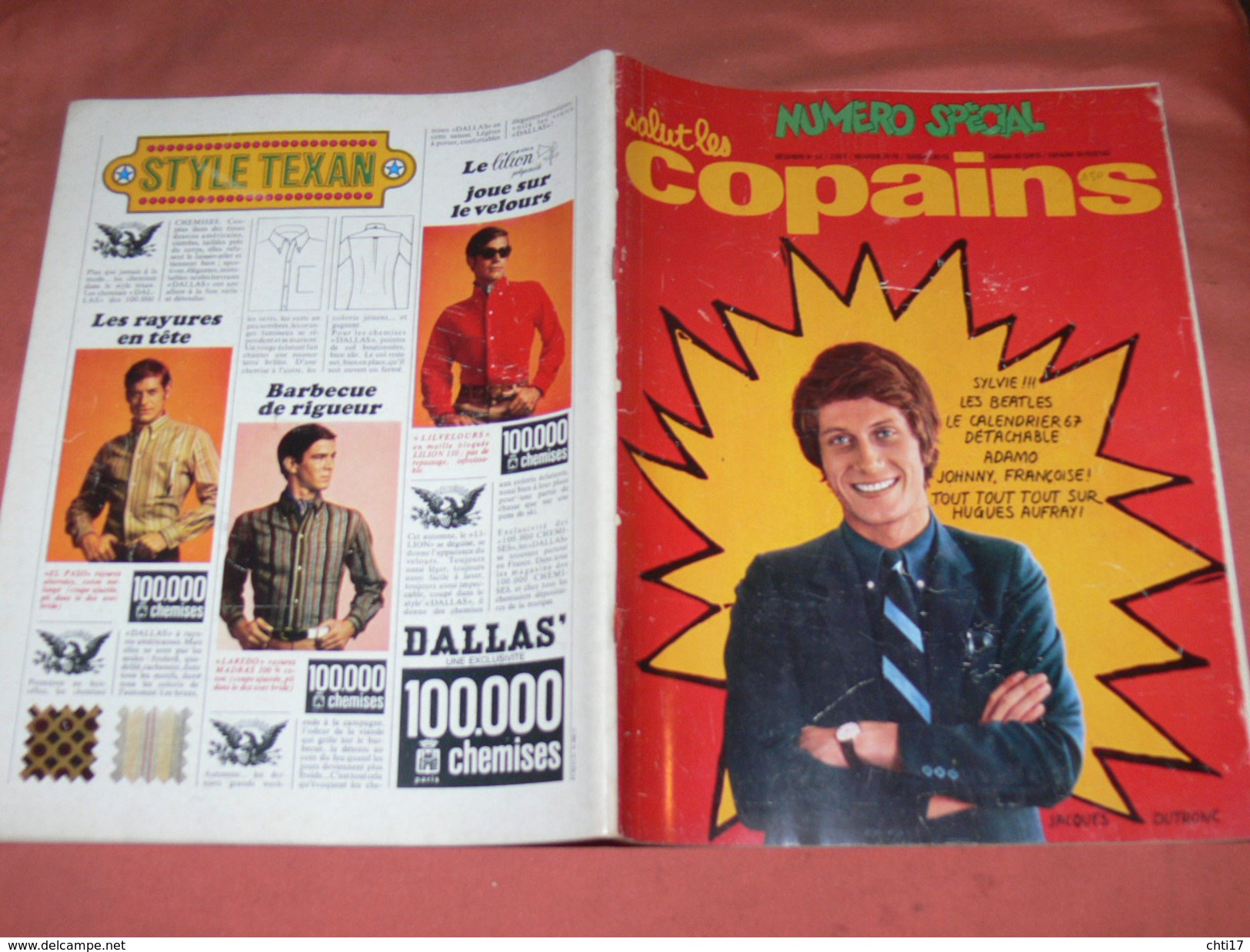 SALUT LES COPAINS   MAI  1966  N° 53 /   NUMERO SPECIAL SYLVIE - LES BEATLES - ADAMO JOHNNY - FRANCOISE - HUGUES AUFRAY - Musique