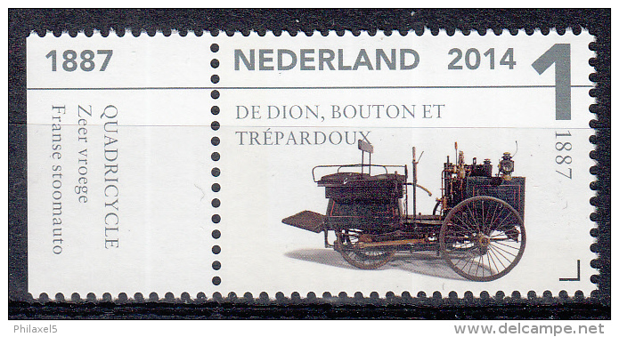 Nederland - Klassiekers - Louwman Museum - De Dion, Bouton Et Trépardoux 1887 - Postfris/MNH - NVPH 3155 - Ongebruikt