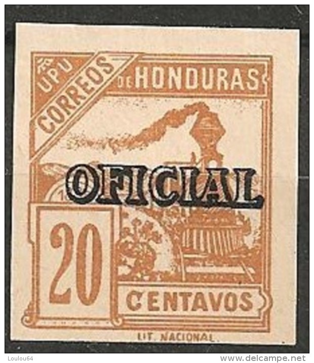 Timbres - Amérique - Honduras - 1898 - OFICIAL - 20 Centavos - Neuf Sans Trace De Charnière - - Honduras