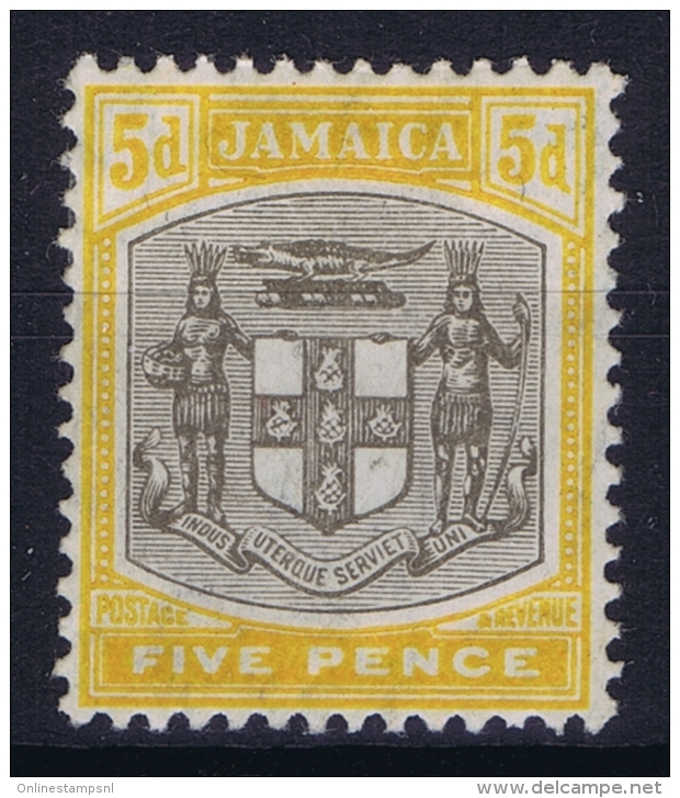 Jamaica : 1905 SG 43  Sc 41 MH/* Falz/ Charniere - Jamaica (...-1961)