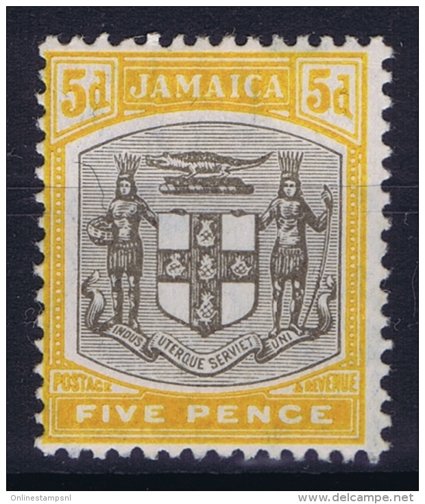 Jamaica : 1905 SG 43  Sc 41 MH/* Falz/ Charniere - Giamaica (...-1961)