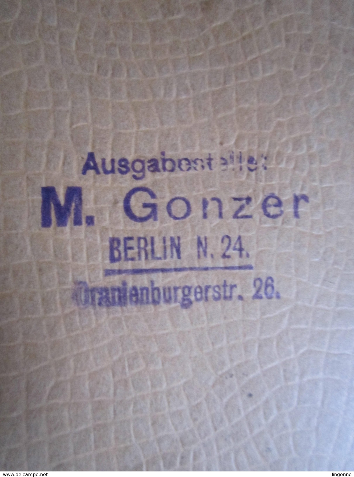 Reiseführer LEIPZIG Mit Einem Stadtplan Oblitération Ausgabostellet M.GONZER BERLIN N°24 Oranienburgerstr. 26 - 16 Pages - Saksen