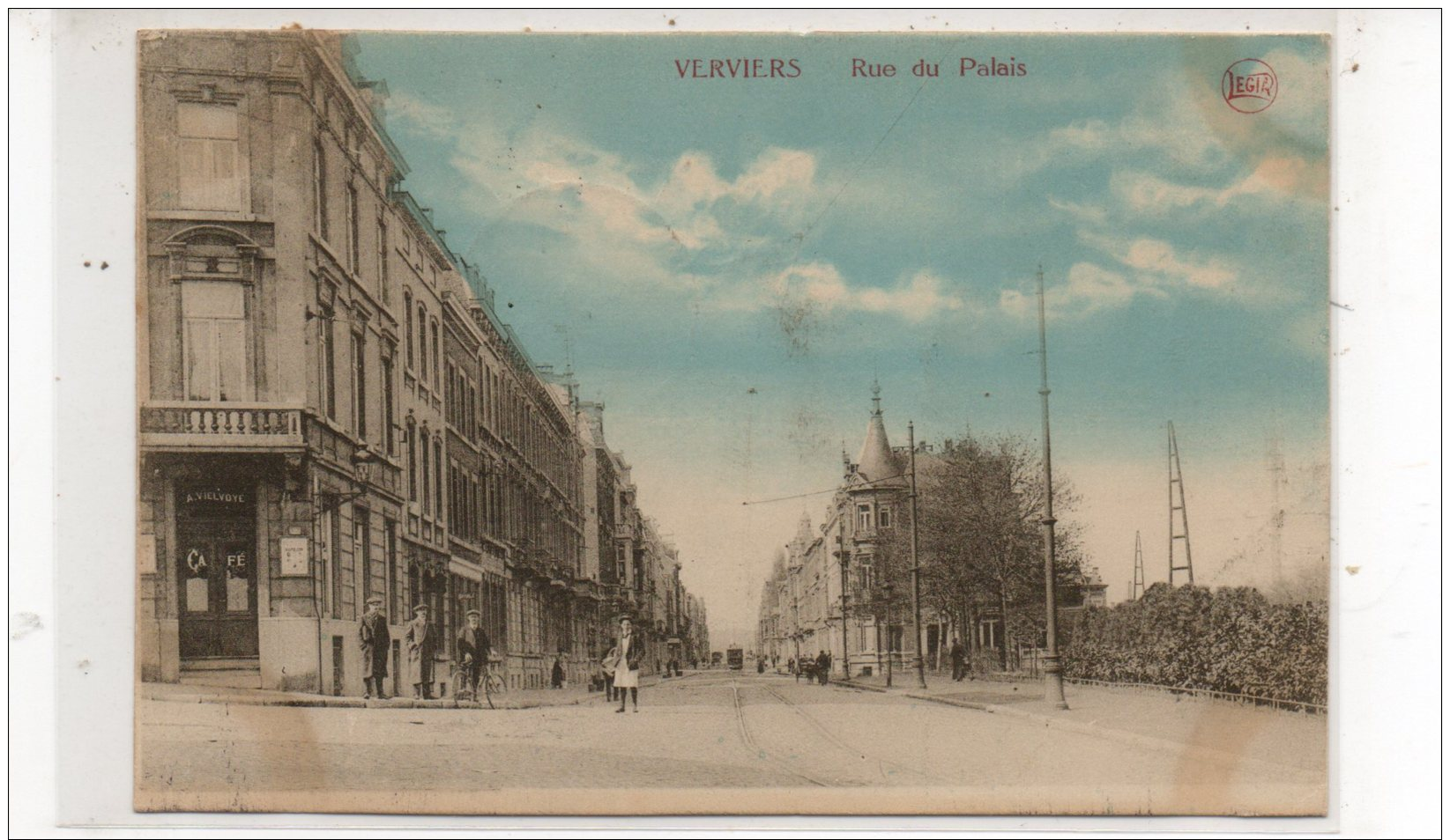 VERVIERS  Rue Du Palais  Cafe A Vielvoye - Verviers