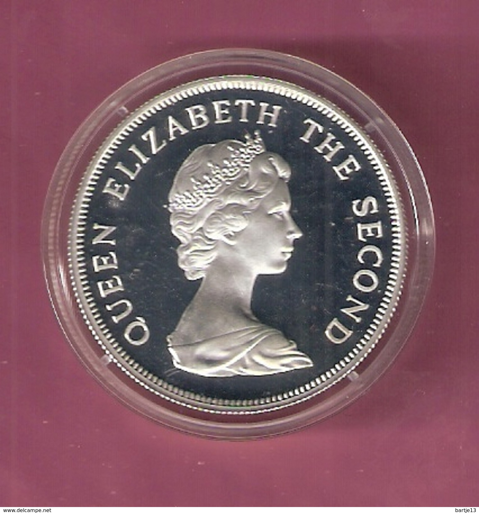 TUVALU 5 DOLLARS 1981 SILVER PROOF HUWELIJK CHARLES & DIANA MARRIAGE - Gibraltar