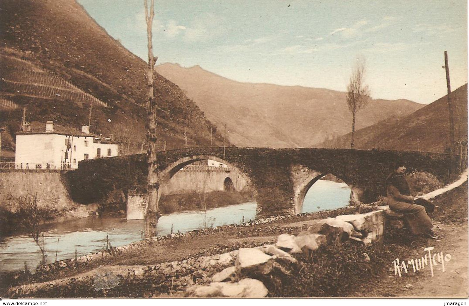 BIDARRAY - Vallée De La Nive -Le Pont - Ramuntcho 6547 - Non Circulée - Animée - Tbe - Bidarray