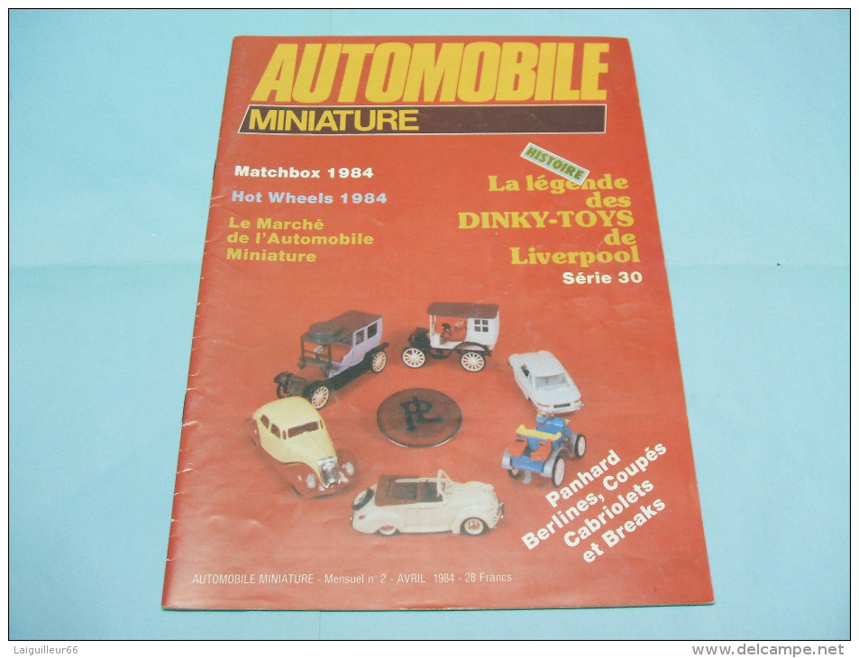 Magazine AUTOMOBILE MINIATURE N°2 Avril 1984 - Littérature & DVD