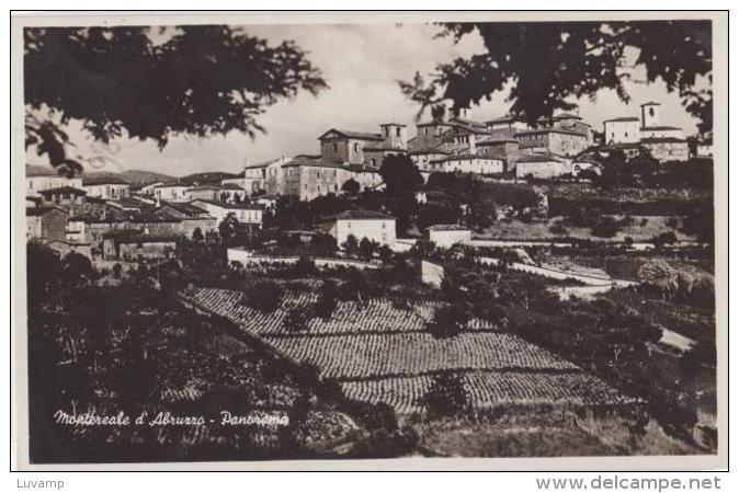 MONTEREALE D'ABRUZZO (  L'AQUILA) -F/P  B/N   (300714) - Avezzano