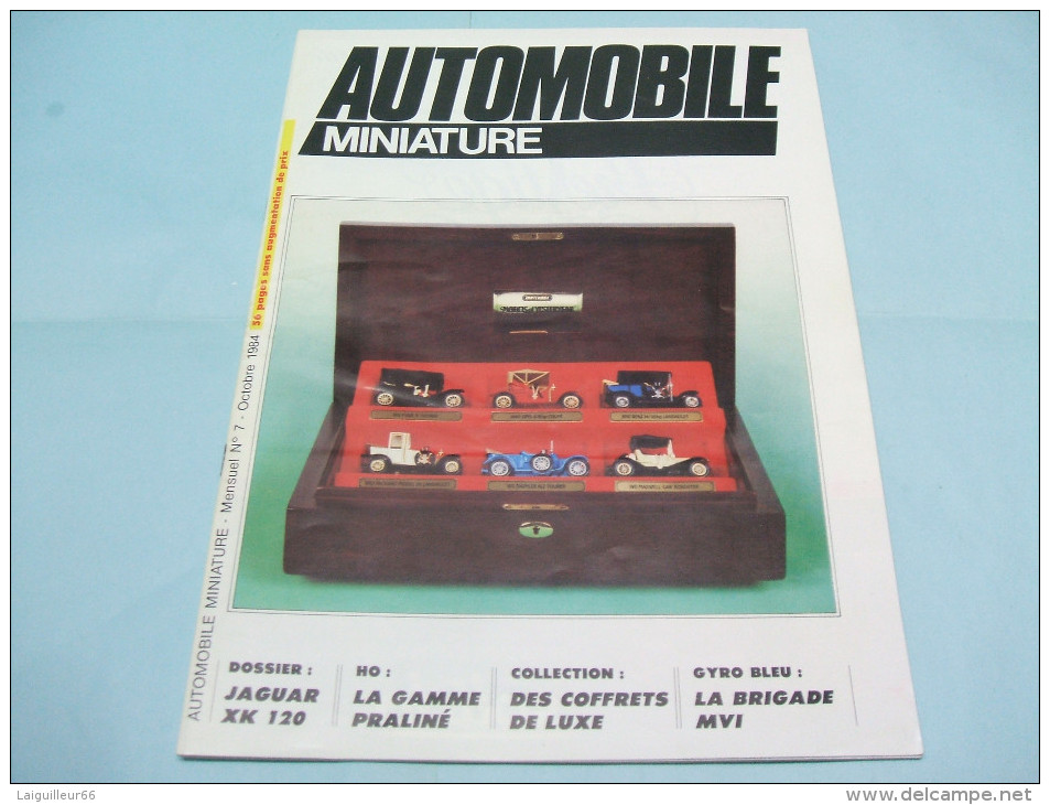 Magazine AUTOMOBILE MINIATURE N°7 Octobre 1984 - Littérature & DVD