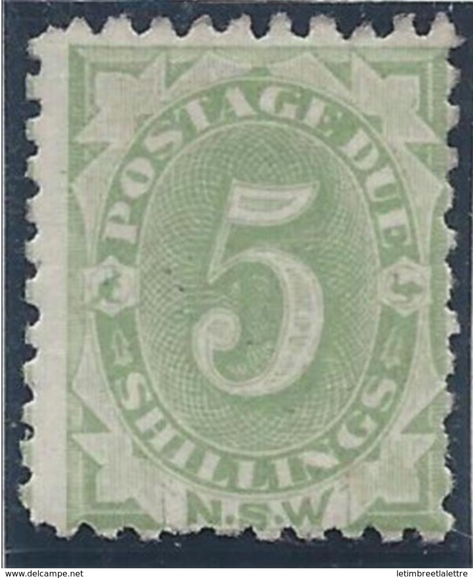 Nouvelle Galles Du Sud - Taxe - N° 8 * - Neuf Avec Charnière - Mint Stamps