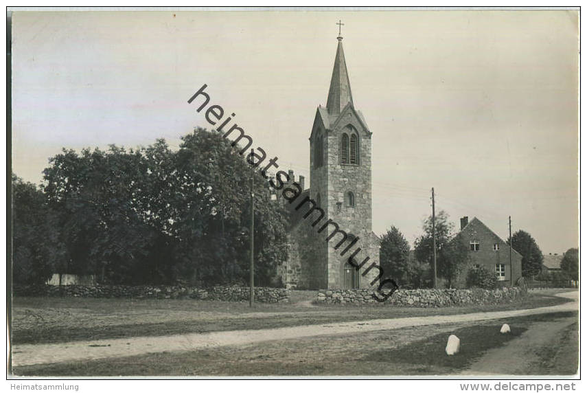 Plattenburg-Rambow (Prignitz) - Kirche - Foto-Ansichtskarte - Plattenburg