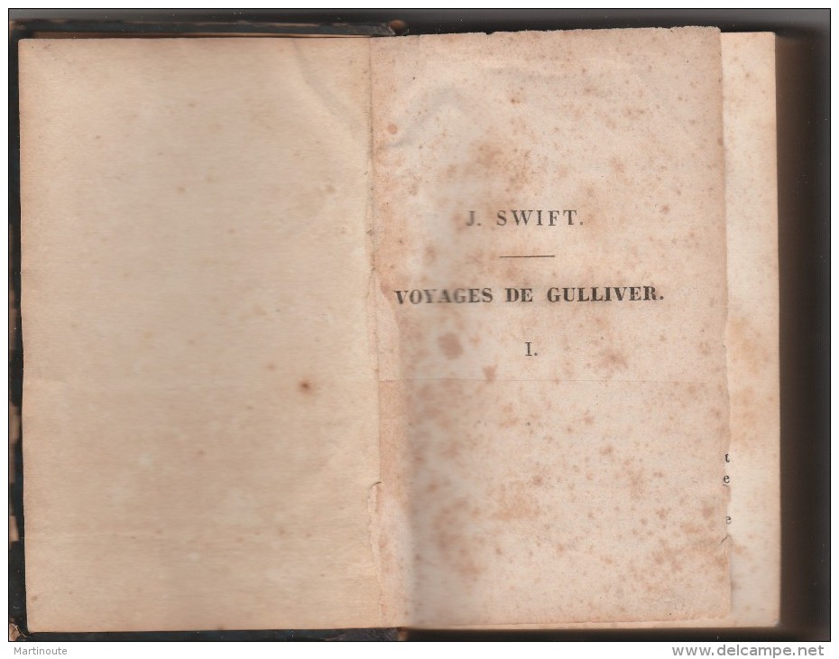 - Très Ancien Livre ( 1815/1820 )  260 Pages GULLIVER - 1801-1900