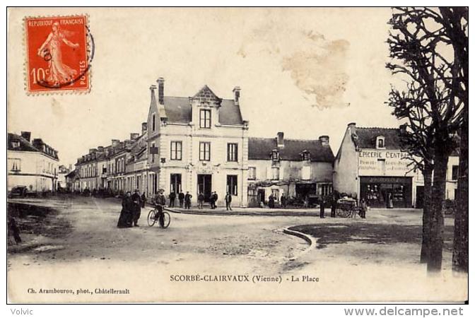 - 56 - SCORBE-CLAIRVAUX - La Place - - Scorbe Clairvaux